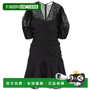 1h可退 香港直邮Simkhai 女士 Mikaela 蕾丝边迷你连衣裙 001397