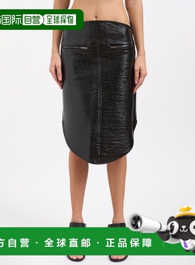1h可退 香港直邮Courreges 女士 VINYL 圆形半身裙 M325CJU303VY0