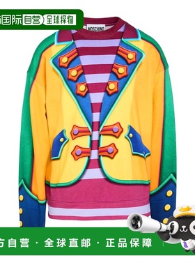 1h可退 香港直邮Moschino 莫斯奇诺 男士 卫衣 yellow黄色 舒适时