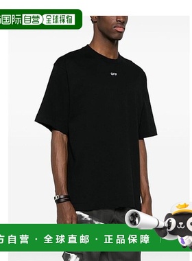 香港直邮Off-White 圆领短袖T恤 OMAA120C99JER005