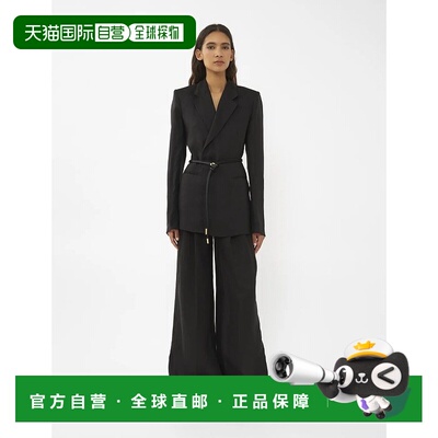 1h可退 Chloe 无扣长袖西装外套 C24UVE13016