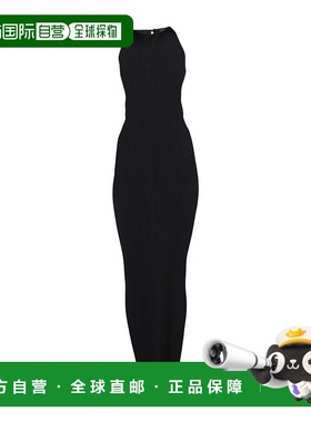1h可退 香港直邮Givenchy 纪梵希 女士 长款连衣裙 black黑色 舒