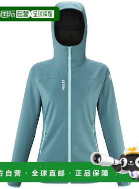 自营欧洲直邮Millet觅乐 FUSION SHIELD 女款软壳夹克 蓝色
