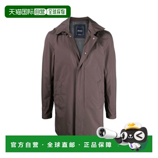 1h可退 香港直邮Herno 男士 GORE 风衣带可拆卸帽外套 IM038UL111