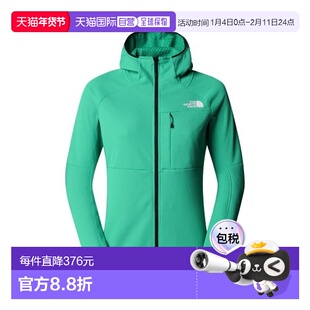 自营欧洲直邮THE NORTH FACE北面 FUTUREFLEECE女士聚酯纤维连帽