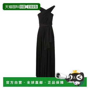 KK1253PLO61001连衣裙长裙 交叉系带礼服群 香港直邮Norma Kamali