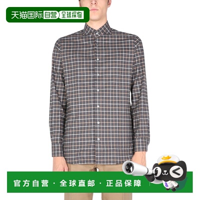 欧洲直邮LARDINI 男士衬衫 IPALBOIPC1432910BE A【付后1h可退】