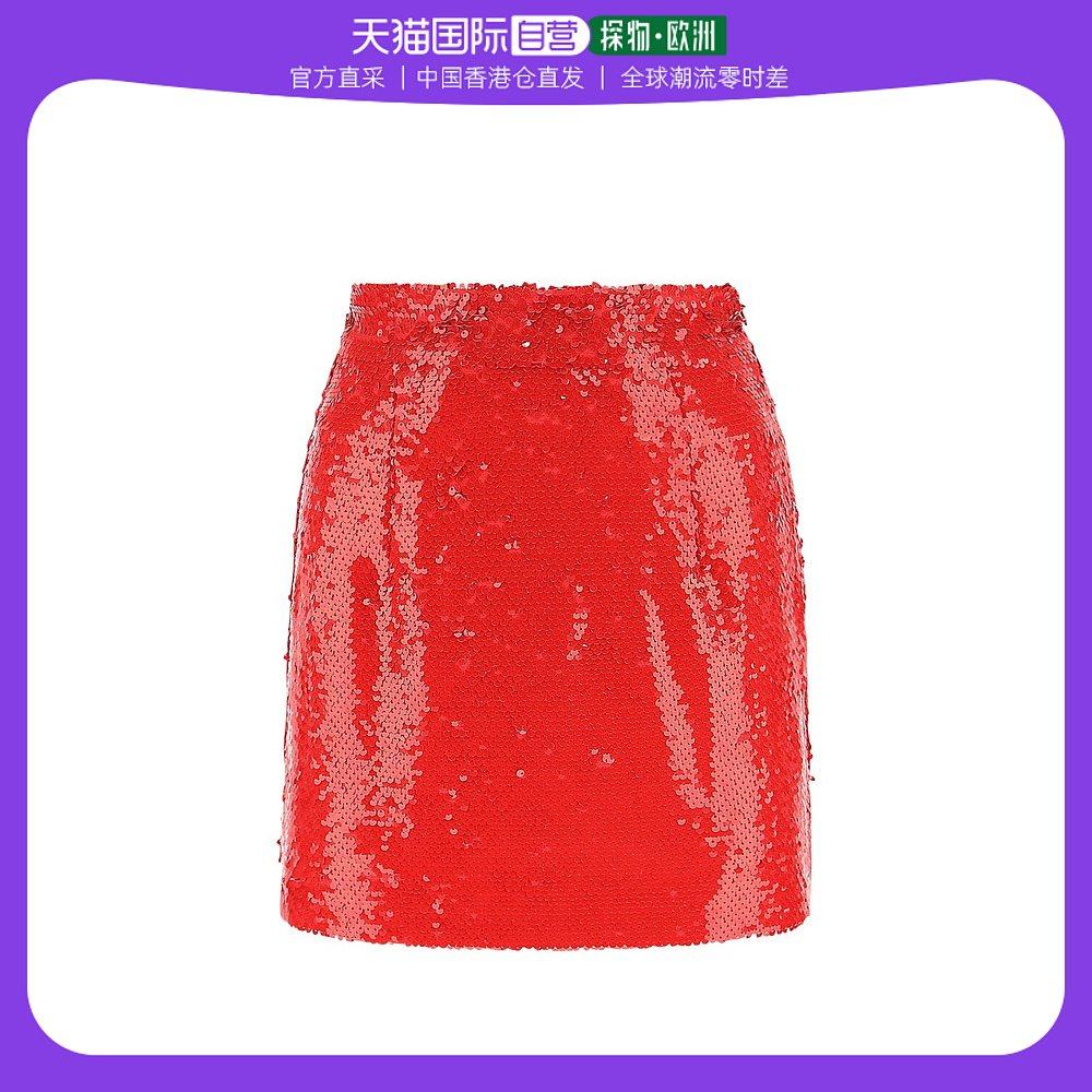 香港直邮amen 亮片迷你半身裙 amw19303