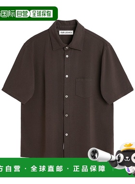 香港直邮Our Legacy 翻领短袖衬衫 M2256