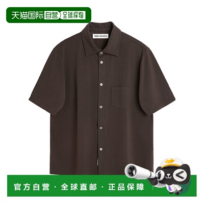 香港直邮Our Legacy 翻领短袖衬衫 M2256