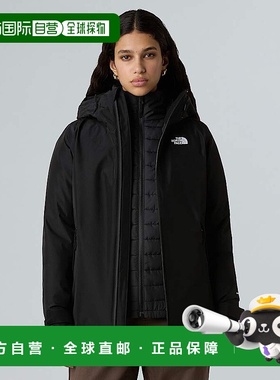 自营欧洲直邮北面 Carto Mono Triclimate 3合1女士连帽外套 THE