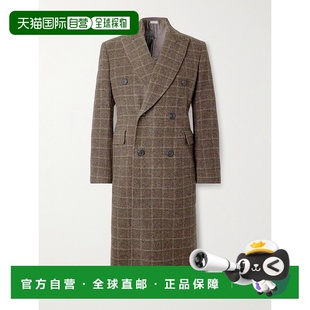 双排扣格纹水煮羊毛大衣 香港直邮1h可退 男士 Legacy M4251W Our