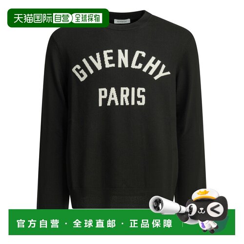 香港直邮GIVENCHY 男士针织衫 BM90X94YQP001BLACK AW2026