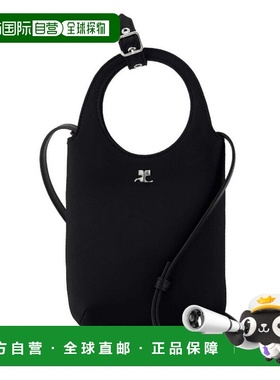 香港直邮Courreges 女士 徽标手提包 225GSA178PL0084