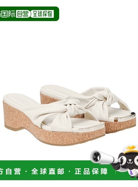 香港直邮Jimmy Choo Avenue 50坡跟鞋 AVENUEWEDGE50NAP高跟鞋