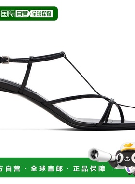 香港直邮Jil Sander 吉尔 桑达 女士 黑色 Cage 凉鞋 J15WL0062P6