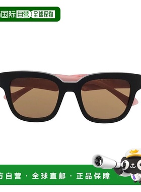 1h可退 香港直邮Gucci 古驰 女士 徽标太阳镜 GG0998S black黑色