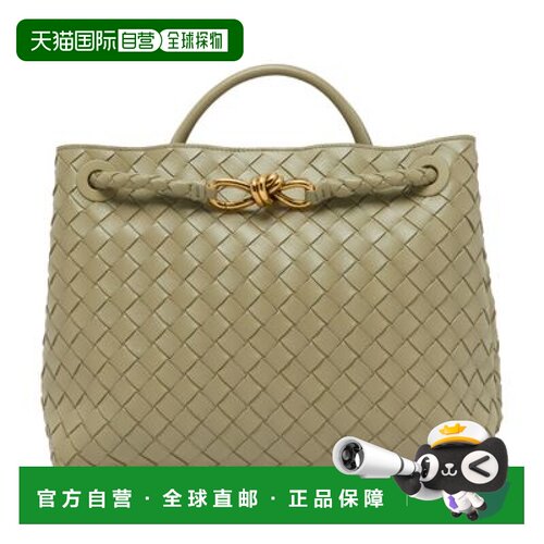 自营欧洲直邮Bottega Veneta/葆蝶家 Andiamo 中号包单肩包编织包