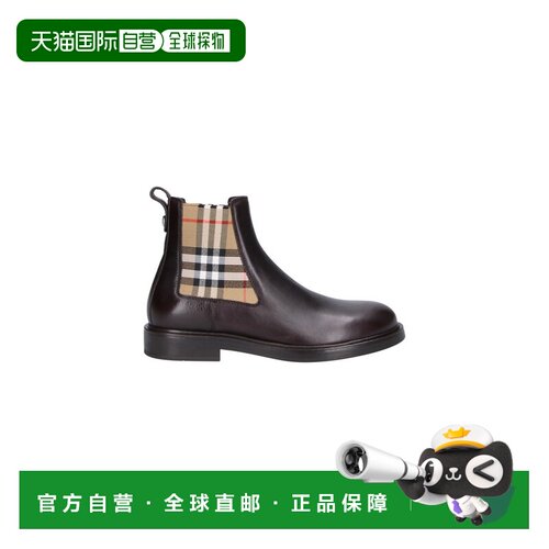 香港直邮Burberry 巴宝莉 男士 靴子 8129826 brown棕色 舒适时尚