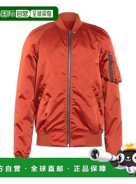 1h可退 香港直邮rick owens 瑞克 欧文斯 男士 夹克 orange橙色