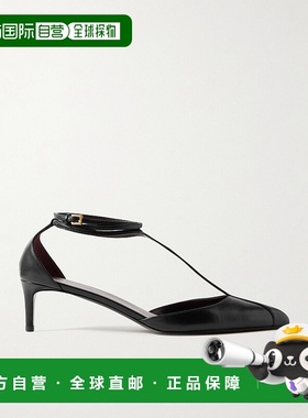 1h可退 香港直邮KHAITE 女士 Mia 皮质浅口鞋 F3085931BLACK200