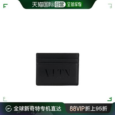 【99新未使用】香港直邮Valentino 华伦天奴 男士 VLTN logo 卡包