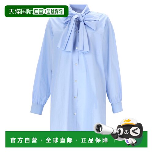 香港直邮MOSCHINO 女士连衣裙 040205311293 SS2026 天蓝色 GOWN