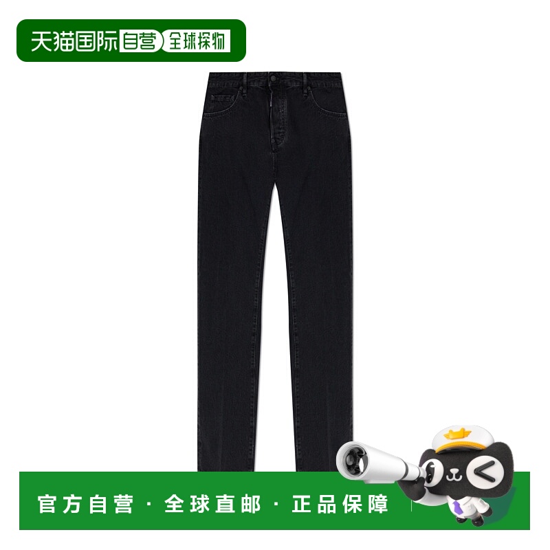 1h可退 香港直邮Dsquared2 二次方 男士 腰带袢牛仔裤 S74LB1767D