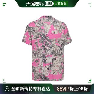 DH1HN067SD98 香港直邮Balmain 男士 巴尔曼 印花短袖 睡衣衬衫