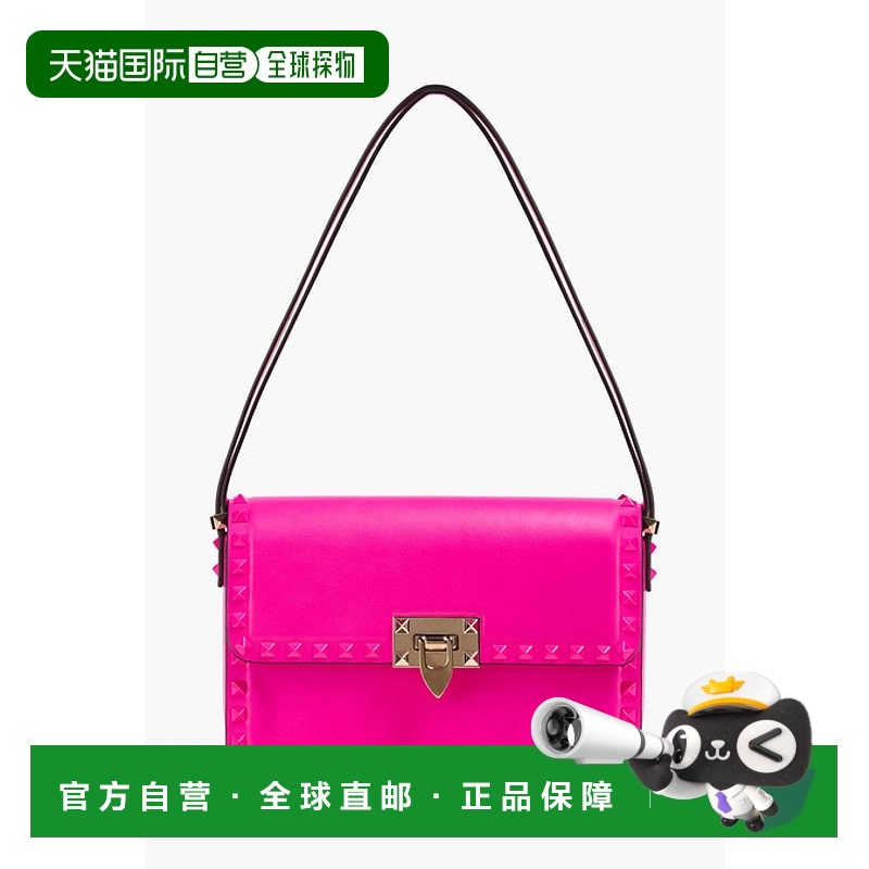1h可退 香港直邮Valentino 华伦天奴 女士 铆钉皮革挎包 W2B0M41A