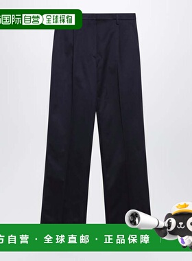 香港直邮PRADA 女士休闲裤 P207KOOO10YPF0124 SS2026 蓝色