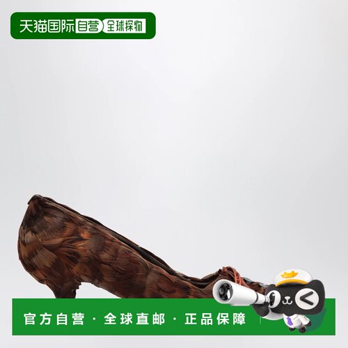 欧洲直邮PRADA 女士高跟鞋 1I615OA055C1QF0201 AW2026 咖啡色