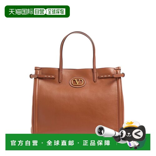 香港直邮valentino 华伦天奴 女士 VLOGO 标志皮革手提包 WB0R19Y