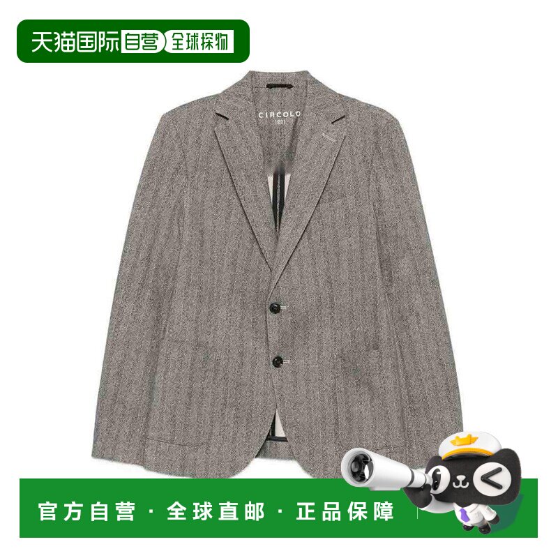CIRCOLO 1901 男士西服 CN5422NERO AW2026 黑色 Blazer