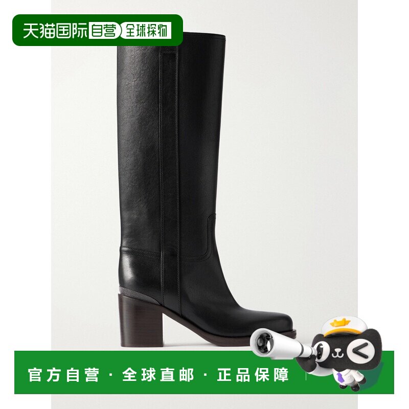美国直邮Brunello Cucinelli 布内罗 古奇拉利 女士 皮质及膝靴子