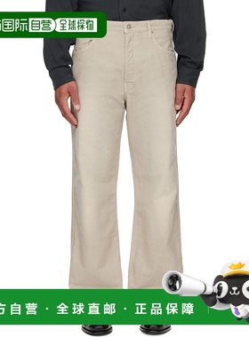 1h可退 香港直邮Visvim 维斯维木 男士 米色 Fluxus 01 Wide G.Co
