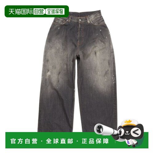 1h可退 香港直邮ACNE STUDIOS 女士牛仔裤 A00514900 AW2025 黑色