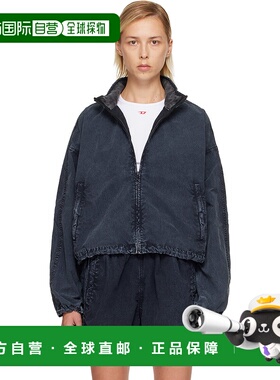 香港直邮Diesel 迪赛 女士 黑色 G-Leam-R1 夹克 A185730PLBH