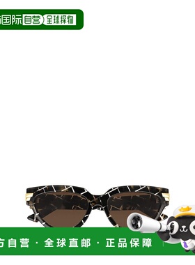 1h可退 香港直邮Bottega Veneta 葆蝶家 女士 logo太阳镜 BV1035S