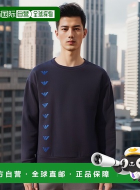 香港直邮EA7 Emporio Armani logo图案卫衣 6LTM27TJJRZ