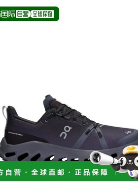 自营欧洲直邮ON昂跑 CLOUDSURFER TRAIL女士黑色网布缓震跑鞋