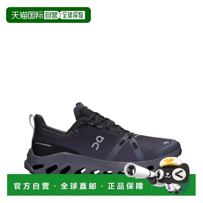 自营欧洲直邮ON昂跑 CLOUDSURFER TRAIL女士黑色网布缓震跑鞋