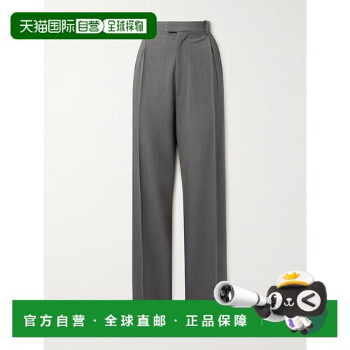 1h可退 Bottega Veneta 葆蝶家 女士 褶裥长裤 805025V4M直筒裤