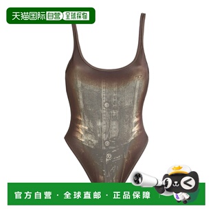 女士 One piece 1h可退 green绿色 迪赛 泳衣 舒 香港直邮Diesel