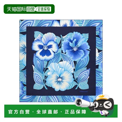 香港直邮Salvatore Ferragamo 菲拉格慕 女士 Scarfs Blue/Azure