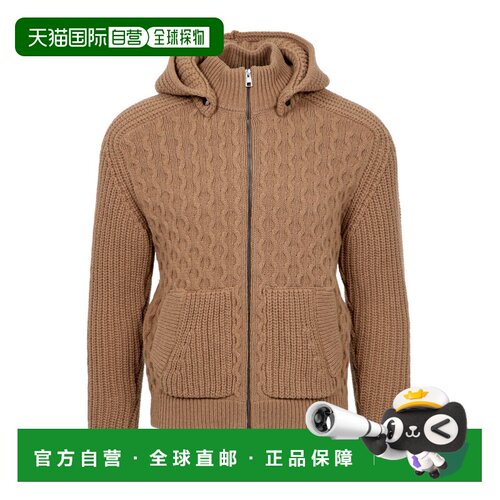 香港直邮TAGLIATORE 男士针织衫 AW2024 ASPEN24I132COGNAC长袖