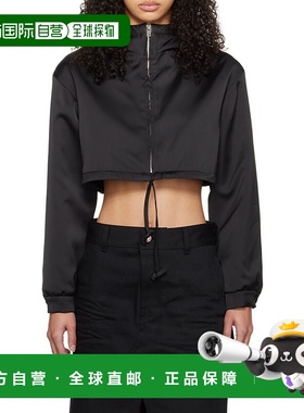 香港直邮We11done Cropped 连帽卫衣 WDJP024091W帽衫