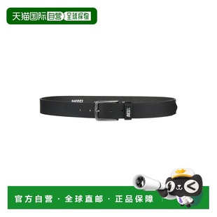 1h可退 香港直邮Diesel 迪赛 男士 皮带腰带 black黑色 舒适时尚