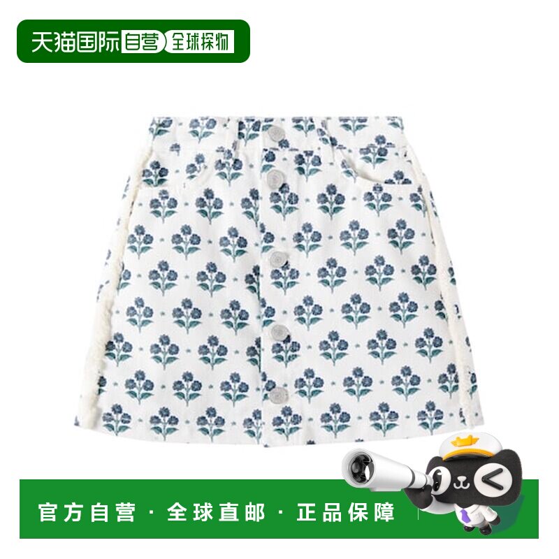 香港直邮TheNewSociety/Leros女童牛仔半身裙 【付后1h可退】