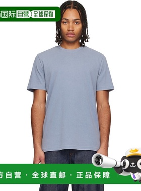 1h可退 香港直邮A.P.C. 男士 蓝色 APC Printemps 26 T 恤 COHBSM